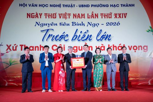 Ngày thơ Việt Nam lần thứ 24 tại Thanh Hóa: 'Trước biển lớn. Xứ Thanh - Cội nguồn và khát vọng'
