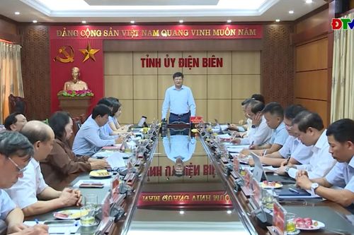 Thường trực Tỉnh ủy làm việc với các hội quần chúng về sắp xếp, tổ chức bộ máy