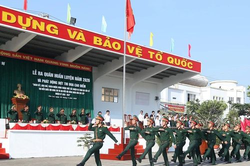 Gia Lai: Các đơn vị quân đội ra quân huấn luyện năm 2026