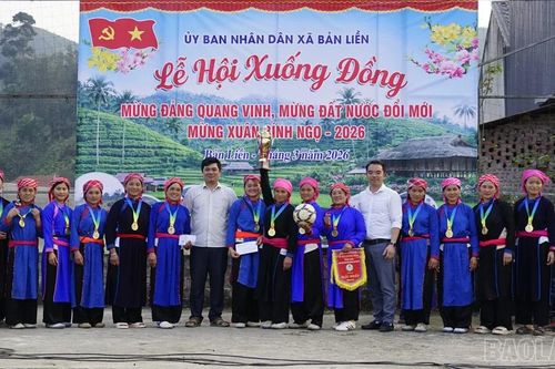 Tưng bừng Lễ hội xuống đồng Bản Liền năm 2026