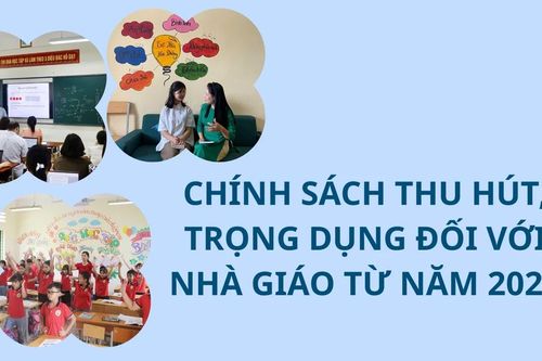 Chính sách thu hút, trọng dụng đối với nhà giáo từ năm 2026