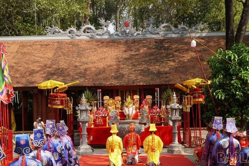 Long trọng nghi thức Lễ tế dân gian đền Thượng