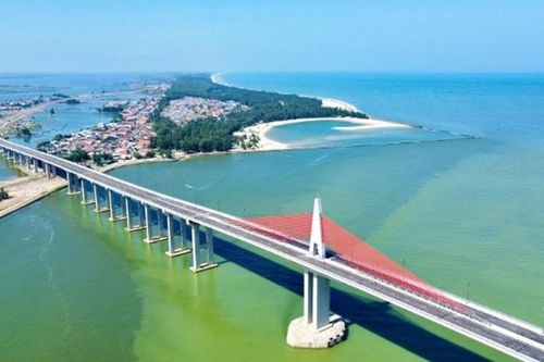 Cầu vượt cửa biển 2.400 tỷ đồng dài nhất miền Trung dự kiến thông xe quý II/2026