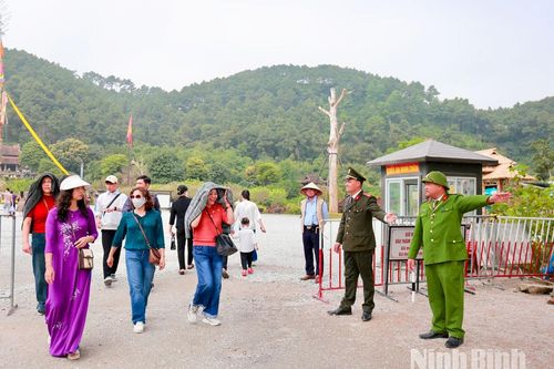 Đảm bảo an ninh trật tự mùa lễ hội đầu xuân