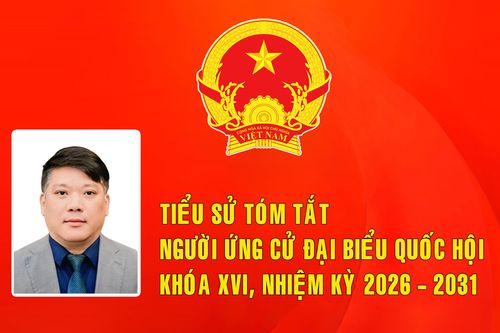 Tiểu sử ứng cử viên đại biểu Quốc hội khóa XVI Phạm Trọng Cường (Đơn vị bầu cử số 6)