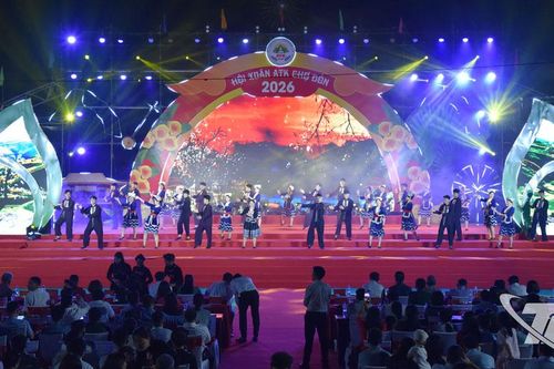 Tưng bừng khai mạc Hội xuân ATK Chợ Đồn