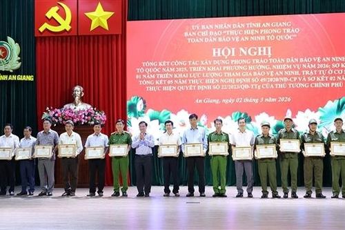 Phát huy hiệu quả phong trào Toàn dân bảo vệ ANTQ trên địa bàn An Giang