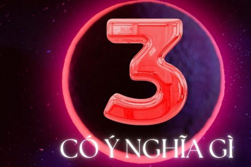 Số 3 có ý nghĩa gì và tương ứng mệnh gì trong phong thủy?