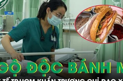 Vụ nhiều người nhập viện sau khi ăn bánh mì heo quay, Sở Y tế TP.HCM khẩn trương chỉ đạo xử lý