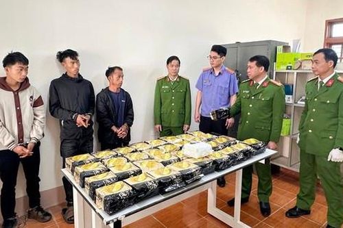Triệt phá đường dây vận chuyển hơn 34kg ma túy, thu giữ súng cùng 11 viên đạn