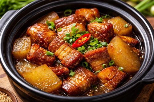 Thịt heo trở nên siêu bổ dưỡng khi nấu cùng những món này