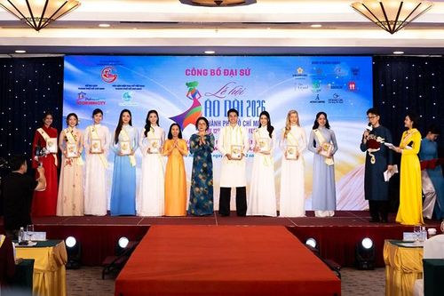 Hoa hậu Thanh Thủy, Tiểu Vy, Lương Thùy Linh làm Đại sứ Lễ hội Áo dài TP.HCM năm 2026