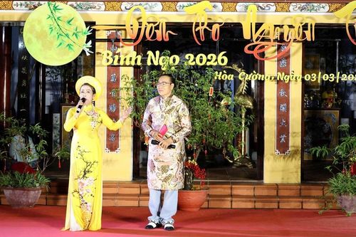 Đặc sắc đêm thơ Nguyên tiêu tại đình làng Nại Nam