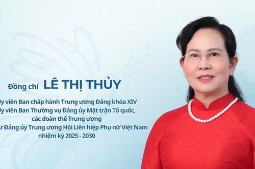 Tiểu sử đồng chí LÊ THỊ THỦY, tân Bí thư Đảng ủy Trung ương Hội Liên hiệp Phụ nữ Việt Nam