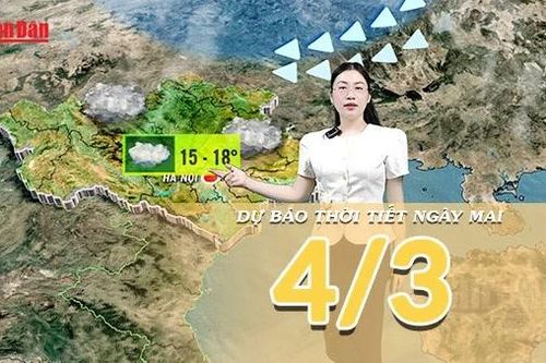 Dự báo thời tiết đêm nay và ngày mai 4/3/2026: Bắc Bộ chìm mưa phùn và sương mù, Nam Bộ nắng nóng diện rộng