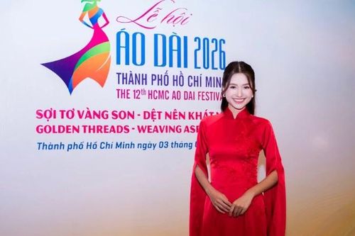 Hoa hậu Nguyễn Thanh Hà làm đại sứ Lễ hội Áo dài Thành phố Hồ Chí Minh năm 2026