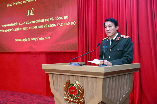Thượng tướng Trần Quốc Tỏ thôi giữ chức Thứ trưởng Bộ Công an