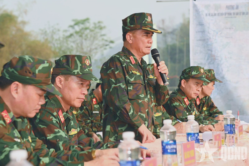 Quân khu 2 kiểm tra công tác chuẩn bị diễn tập phòng thủ dân sự tỉnh Lào Cai