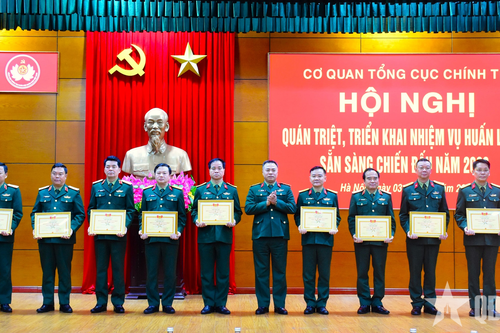 Cơ quan Tổng cục Chính trị: Thực hiện quyết liệt, hiệu quả nhiệm vụ huấn luyện, sẵn sàng chiến đấu năm 2026