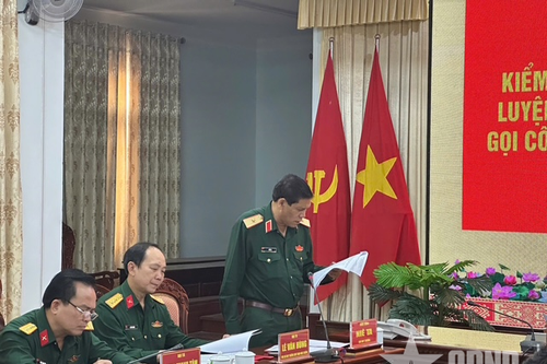 Quân khu 5 kiểm tra công tác gọi công dân nhập ngũ tại tỉnh Đắk Lắk