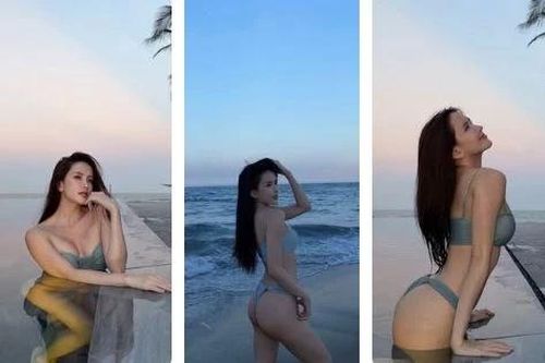 Thiều Bảo Trâm 'đốt mắt' với loạt ảnh bikini gợi cảm