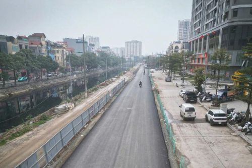 Diện mạo mới tuyến đường nhiều năm xuống cấp ở phía Nam Thủ đô
