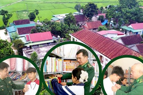 Những người bố mang quân hàm xanh ở ký túc xá vùng biên