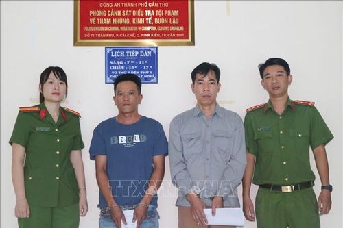 Bắt tạm giam các đối tượng vận chuyển trái phép dầu DO qua biên giới