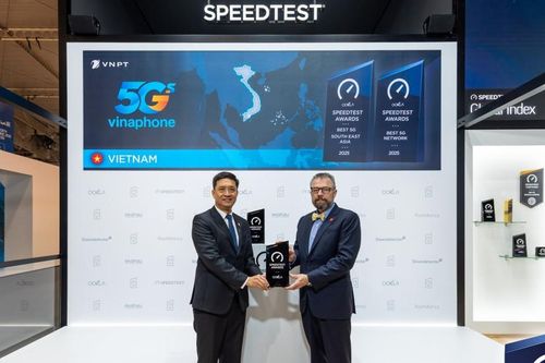 VinaPhone xác lập vị thế 'Mạng 5G tốt nhất Đông Nam Á'