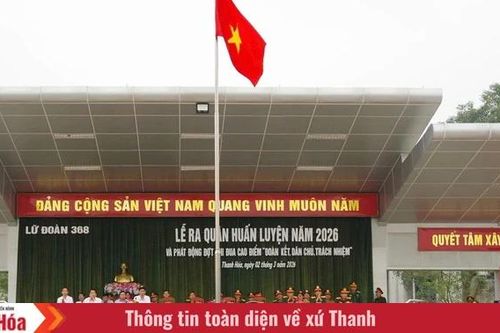 Lữ đoàn 368 ra quân huấn luyện, phát động đợt thi đua cao điểm