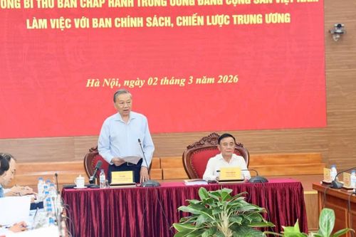 Hoàn thiện Nghị quyết của Trung ương về giải pháp chiến lược thúc đẩy tăng trưởng kinh tế '2 con số'