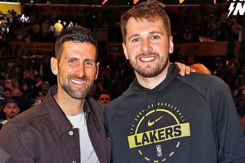 Luka Doncic vinh danh Novak Djokovic là vận động viên vĩ đại nhất lịch sử