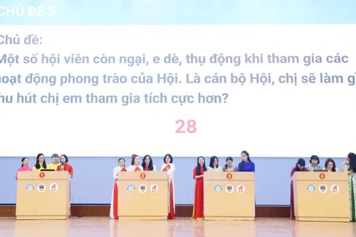 Giao lưu 'Phụ nữ quân đội vươn mình trong kỷ nguyên mới'
