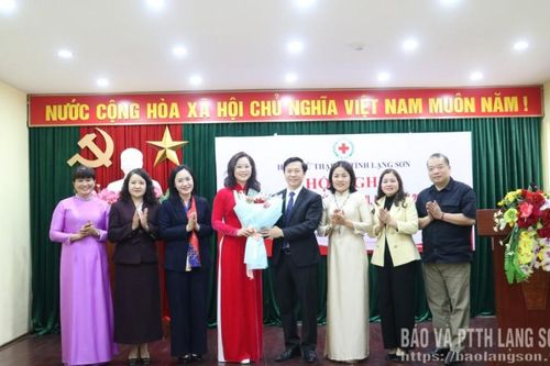 Đồng chí Nguyễn Thu Hoài được bầu giữ chức vụ Chủ tịch Hội Chữ thập đỏ tỉnh khóa VII, nhiệm kỳ 2022 - 2027