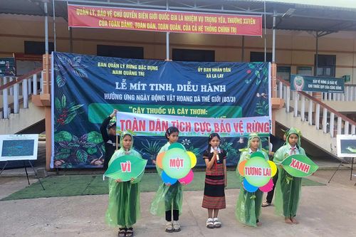 Mít tinh hưởng ứng Ngày Động vật hoang dã thế giới năm 2026