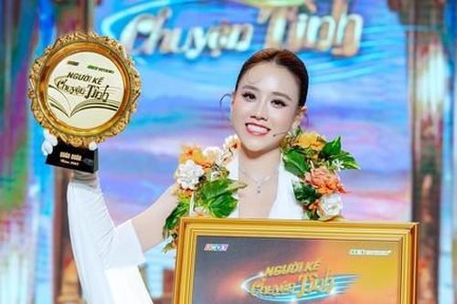 Người đẹp hát dân ca Mai Diễm My đăng quang quán quân 'Người kể chuyện tình'