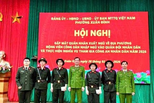 Tiếp lửa cho tuổi trẻ Thủ đô thực hiện nghĩa vụ Công an nhân dân