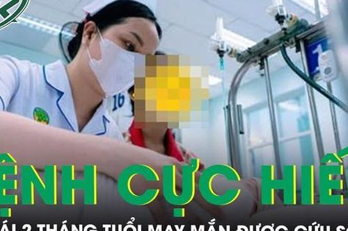 Cứu sống bé gái 2 tháng tuổi mắc u tuyến ức gây tràn dịch dưỡng chấp hiếm gặp