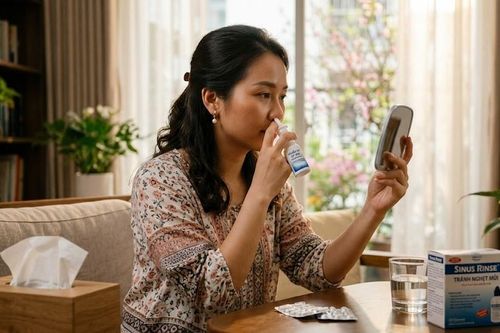 Dùng thuốc xịt trị viêm mũi dị ứng mùa Xuân sao cho an toàn?