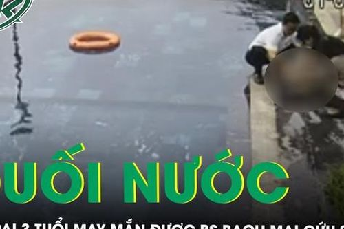 Bác sĩ Bệnh viện Bạch Mai cứu sống bé đuối nước tại khu nghỉ dưỡng