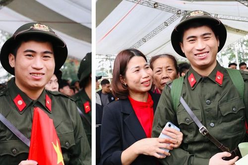 Cử nhân Bách khoa hứng khởi lên đường thực hiện nghĩa vụ Công an nhân dân
