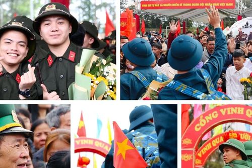 Xúc cảm ngày hội tòng quân tại Sóc Sơn