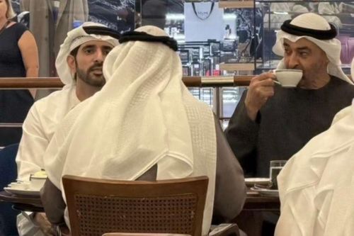 Buổi cà phê 'chưa từng có tiền lệ' của Tổng thống UAE và Thái tử Dubai