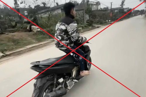 Xử lý thiếu niên điều khiển xe mô tô lạng lách, quay clip đăng TikTok