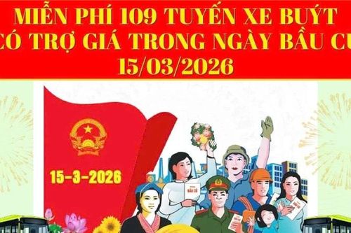Thành phố Hồ Chí Minh miễn vé xe buýt và Metro trong ngày bầu cử 15/3