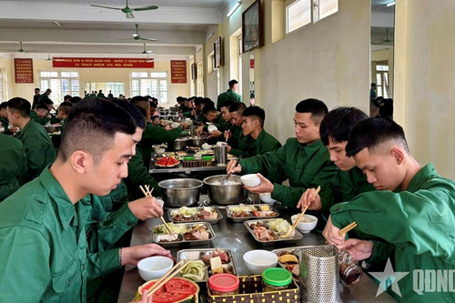 Trung đoàn 68, Sư đoàn 312 (Quân đoàn 12) đón chiến sĩ mới về đơn vị chu đáo, an toàn