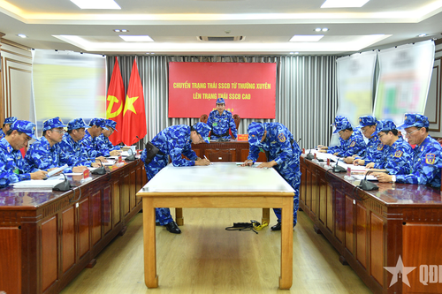 Vùng Cảnh sát biển 4: Nâng cao chất lượng công tác sẵn sàng chiến đấu bảo vệ chủ quyền biển, đảo