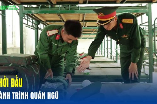 Khởi đầu hành trình quân ngũ
