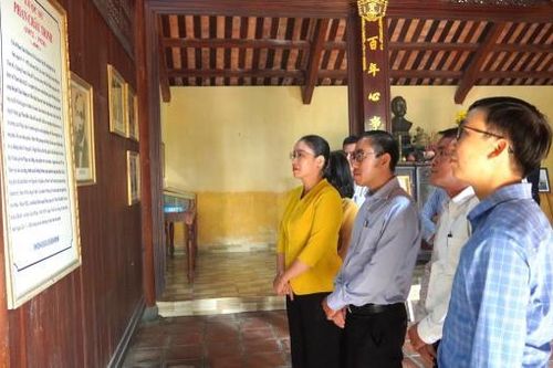 Thống nhất chủ trương điều chỉnh dự án Tu bổ, nâng cấp, mở rộng Di tích Nhà lưu niệm Phan Châu Trinh theo hướng phân kỳ đầu tư