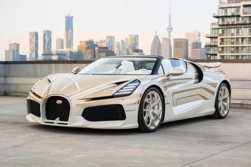 Cận cảnh Bugatti W16 Mistral La Perle Rare ra mắt tại Pháp